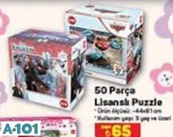 50 PARÇA LİSANSLI PUZZLE 50 PARÇA LİSANSLI PUZZLE
